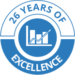 26 YEARS OF                                                                                                                                                        EXCELLENCE