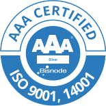 AAA CERTIFIED                                                                                                                                                        ISO 9001, 14001 A A A R Silver Bisnode
