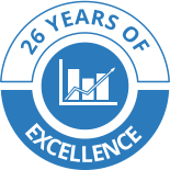 26 YEARS OF                                                                                                                                                        EXCELLENCE