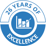 26 YEARS OF                                                                                                                                                        EXCELLENCE