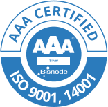 AAA CERTIFIED                                                                                                                                                        ISO 9001, 14001 A A A R Silver Bisnode