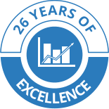 26 YEARS OF                                                                                                                                                        EXCELLENCE